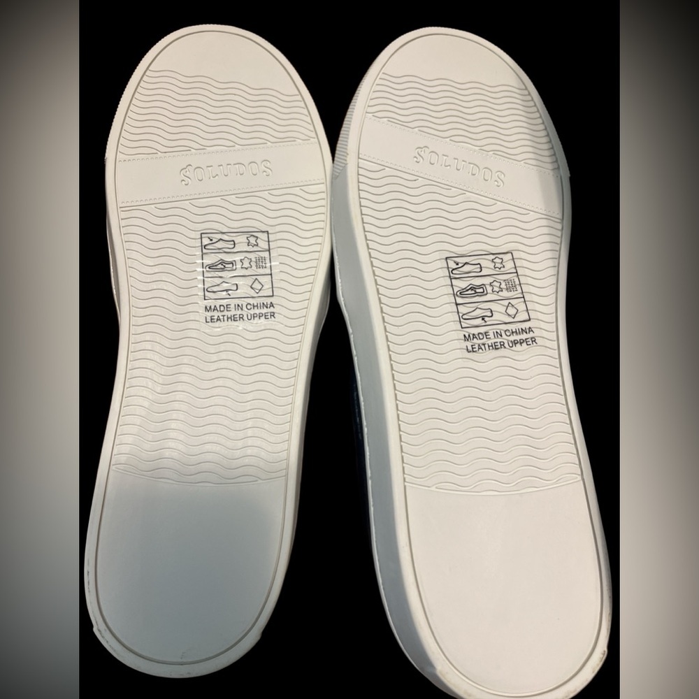 New in Box Soludos Ibiza Marine Blue Slip On Sneakersπ - Picture 6 of 8